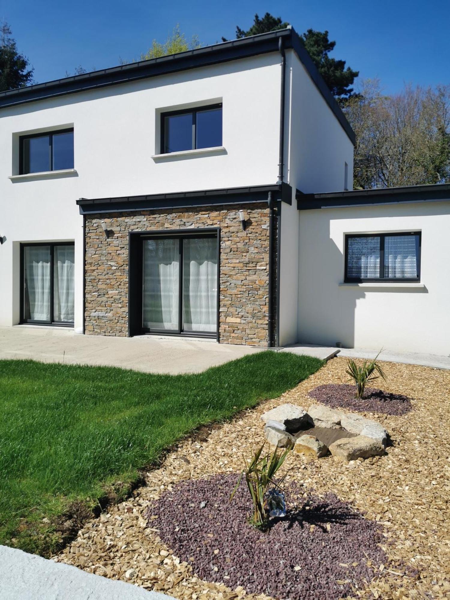 Maison Neuve Cosy A 20 Min Des Plages #Lorient #Cosy Pont-Scorff Экстерьер фото